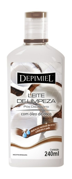 LEITE DE LIMPEZA DEPIMIEL 240ML POS DEPILACAO