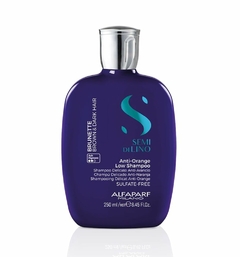 Shampoo Alfaparf Semi di Lino Brunete Brown e Dark Anti Orange 250ml