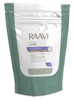 ARGILA VERDE RAAVI SPA TERAPIA FACIAL CORPORAL CAPILAR 400G