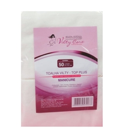 TOALHA DESCARTAVEL VILTY CARE MANICURE C/100UN 20X30 GRAM 50 - comprar online