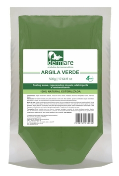 ARGILA VERDE DERMARE FACIAL CORPORAL CAPILAR 500G