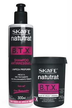 BOTOX NATUTRAT SKAFE BTX REALINHAMENTO TERMICO KIT 210G + 300ML