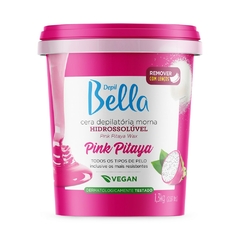 Cera Depil Bella Hidrossoluvel 1,3kg Pink Pitaya