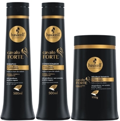 HASKELL CAVALO FORTE KIT FORCA E CRESCIMENTO SH+COND+MASC