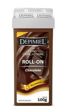 CERA DEPIMIEL ROLL-ON CHOCOLATE COM EXTRATO DE CACAU