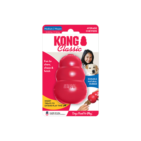 Kong Clásico MEDIUM 15-35 lbs (7-16kg)