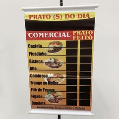 Banner Informativo em lona, 45cm x 70cm, vários modelos