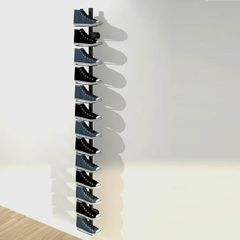 Expositor Calçado de Parede 2 metros 13 níveis - comprar online