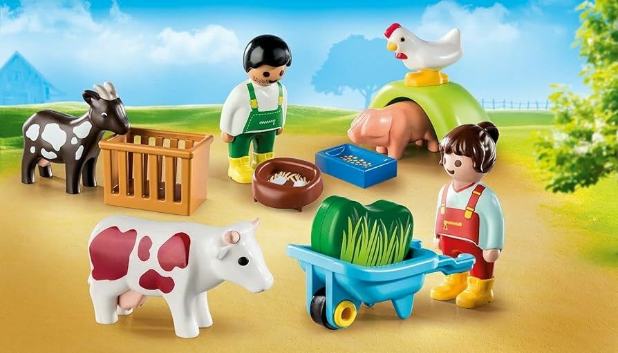 Granja de playmobil 123 top