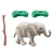 Wiltopia - Elefante Joven - 71049 en internet