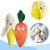 Kit Com 12 Brinquedo Pet Pelucia Sortido Comida Mix Food - comprar online