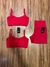 Conjunto Maya Vermelho