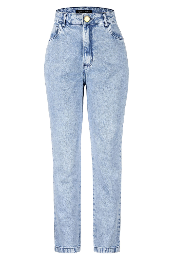 Calca jeans cheap reta