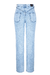 Calça Jeans Reta com Recortes frontais - loja online