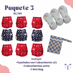 Pañales reusables - tienda en línea