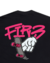 Camiseta Oversized Fire Finger Board (Preto) na internet