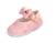 Sapatilha confort de Bebê | Rosa [bordada de ♥]