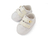 Tênis Confort de bebê | Branco de ♥ e flocado brilhoso [fecho de velcro] na internet