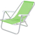 Cadeira de Praia Reclinavel Lazy em Aluminio Verde - Clube Bel