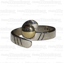 Anillo TODOHOCKEY Plata con Oro - comprar online