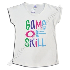 Remera SKILL UP Game m/c