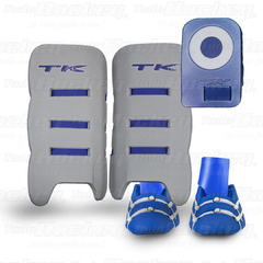 SET ARQUERO TK 3.1 ALTA DENSIDAD OUTLET - GRIS AZUL