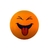 Bocha Emoji - Naranja