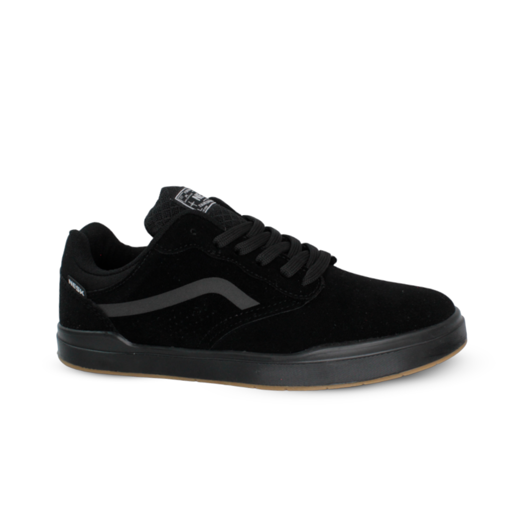 Tênis Nesk Hidro Skate Camurça Masculino Preto