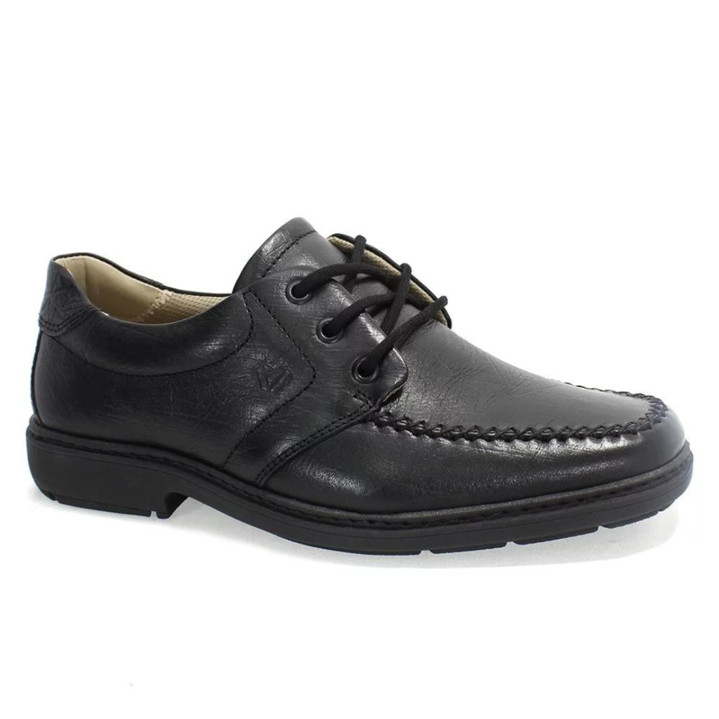 Sapato Vudalfor Couro Masculino Preto