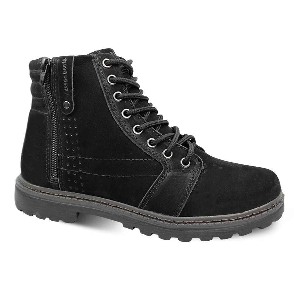 Bota Coturno Mega Boots Em Couro Masculino - loja online