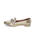 Sapato Vizzano Mocassim Napa Metal Feminino Dourado - comprar online