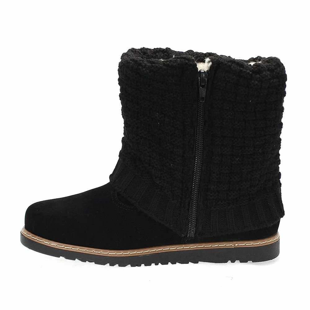 Bota Conceito Urbano Tricô Forrada em Lã Feminina - comprar online