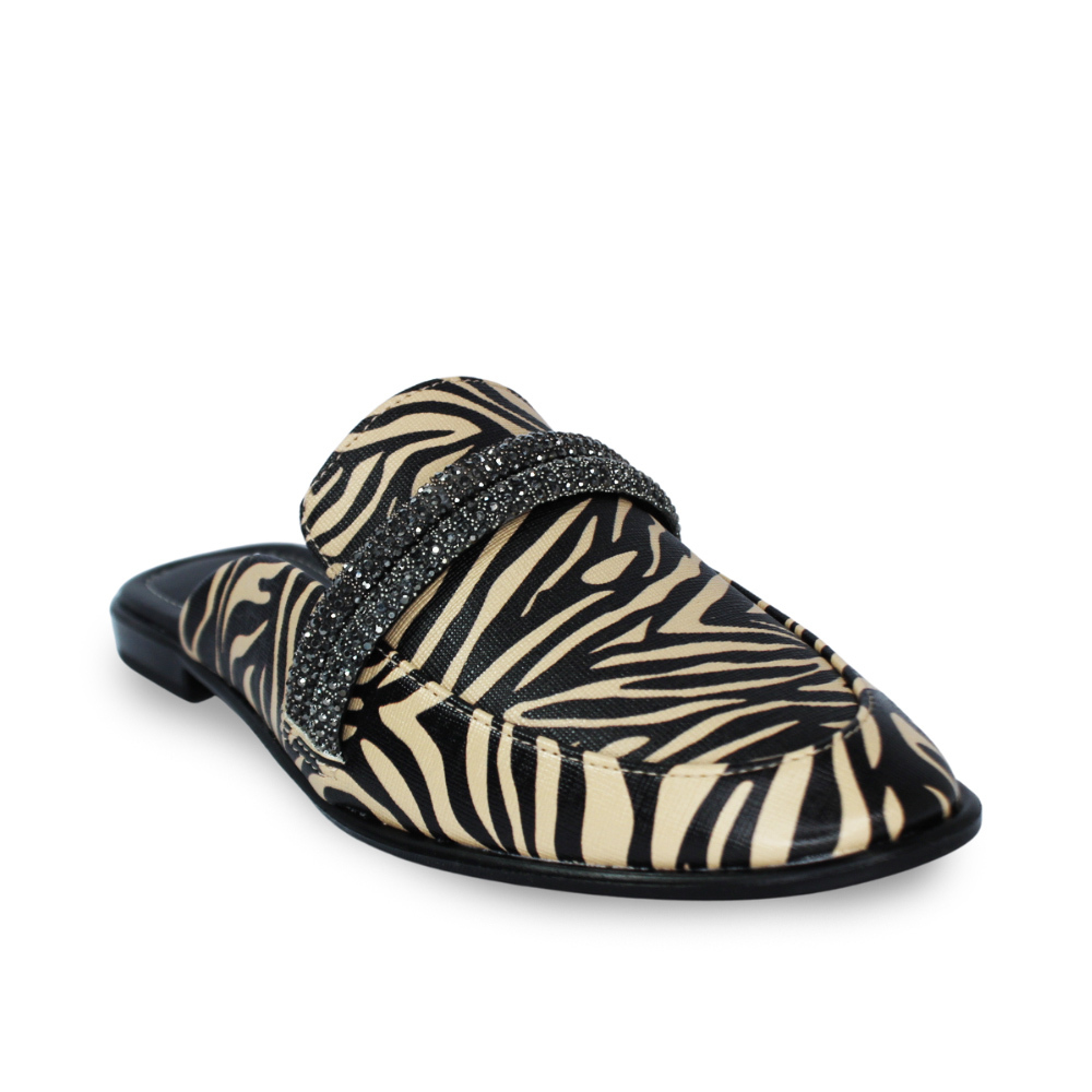 Tamanco Mule Vizzano Napa Zebra Feminino na internet