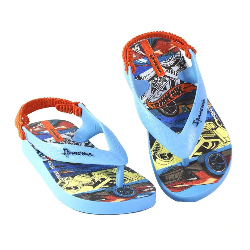 Chinelo Ipanema Hot Wheels Baby Menino -  Marsol Calçados 