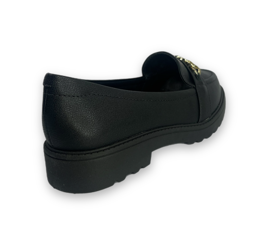 Sapato Mocassim Modare Napa Floather Feminino Preto -  Marsol Calçados Online