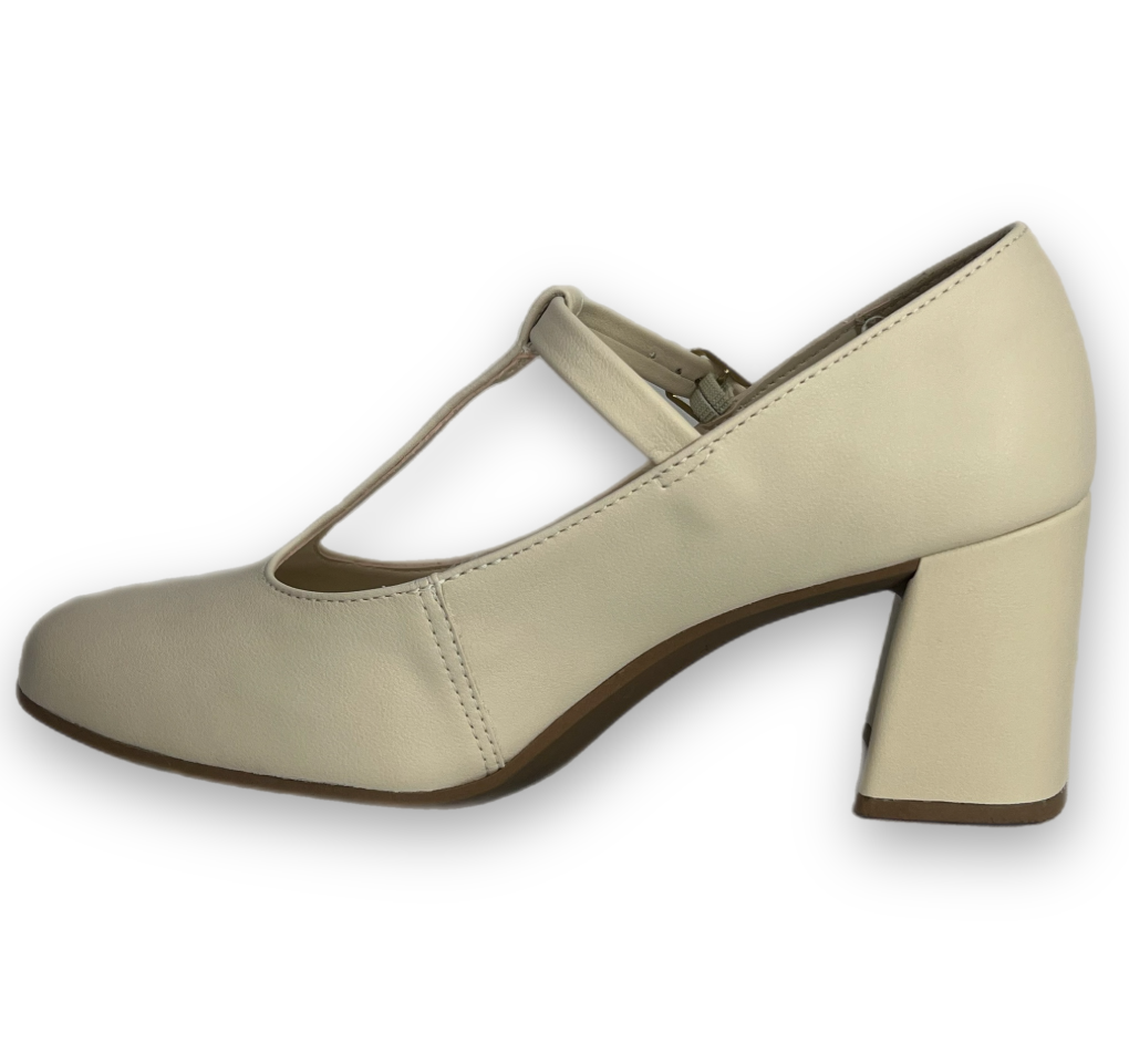 Sapato Dakota Boneca Napa Almeria Feminino Branco Off - comprar online