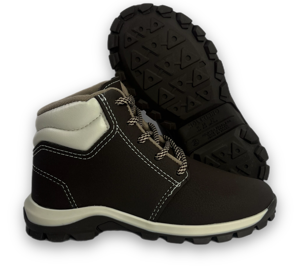 Bota Molekinho Baby Napa Floater Rustico Menino Café - loja online