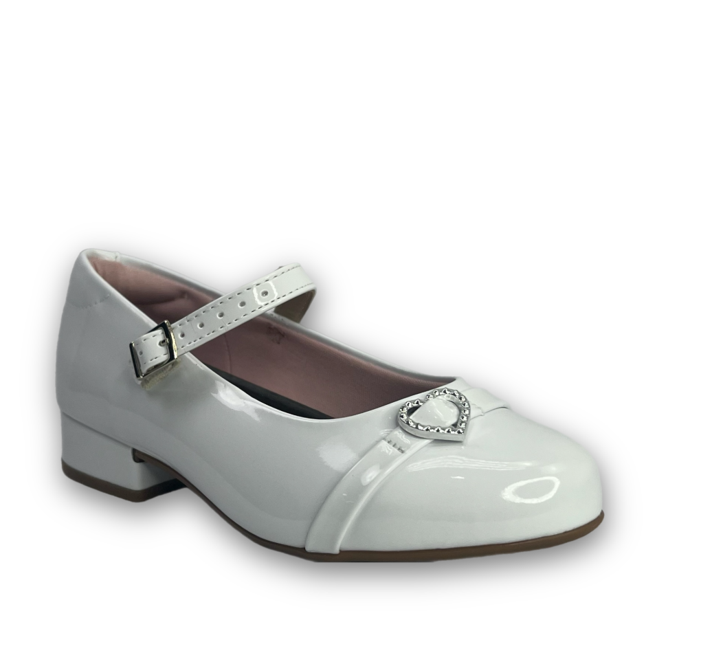 Sapato Molekinha Boneca Verniz Premium Menina Branco na internet