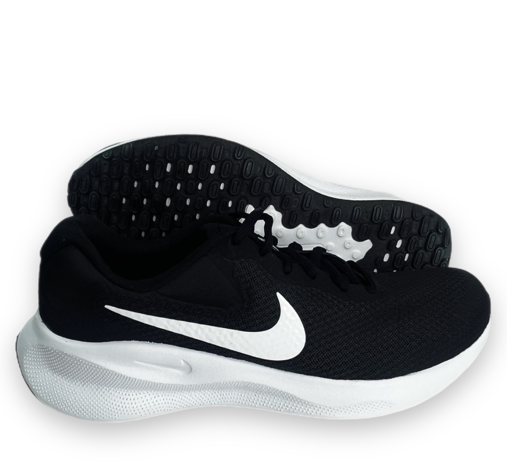 Tênis Nike Revolution 7 Sport Masculino Preto/Branco - loja online