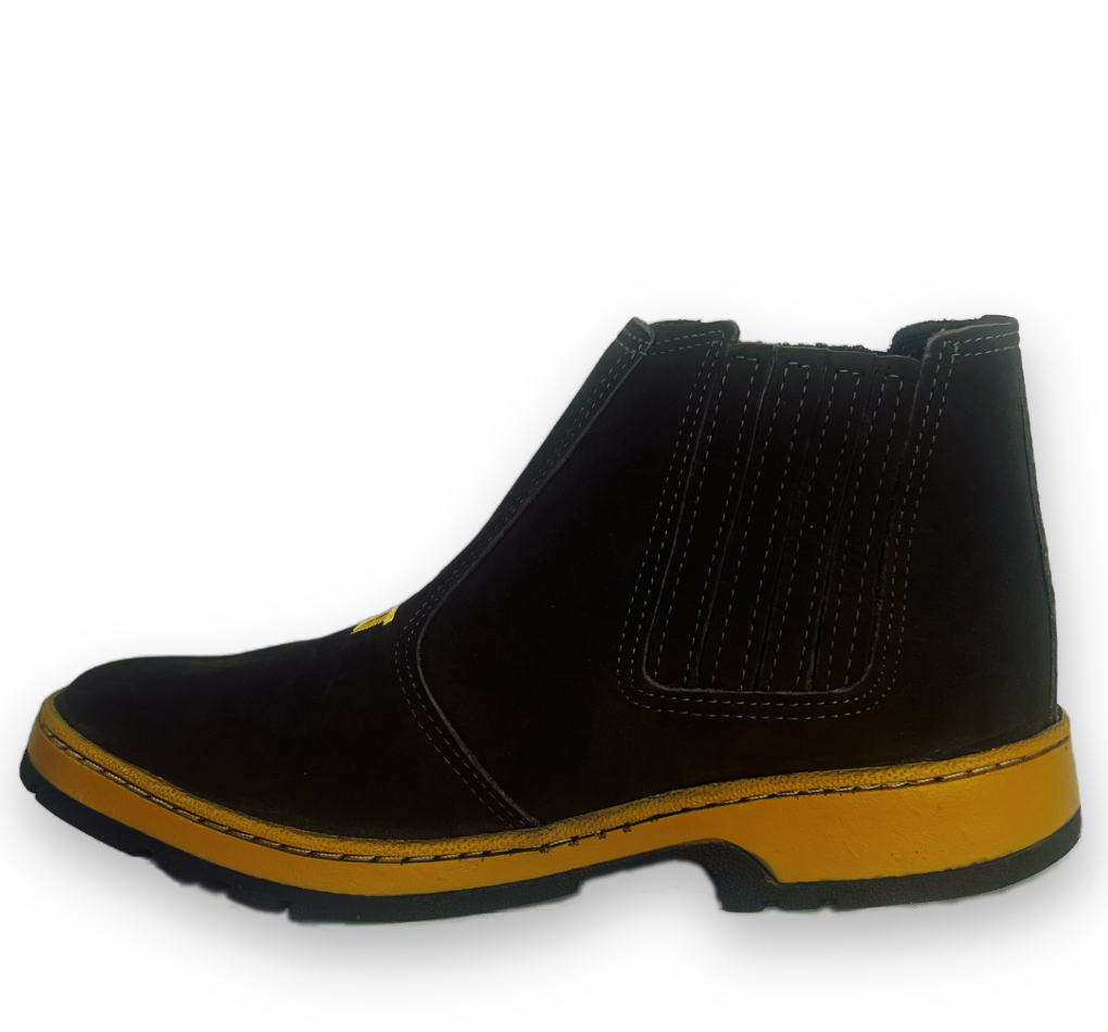 Bota Caterpillar Couro Nobuck Masculina Café - comprar online