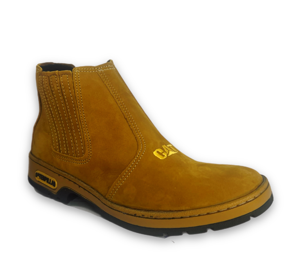 Bota Caterpillar Couro Nobuck Masculina Caramelo na internet