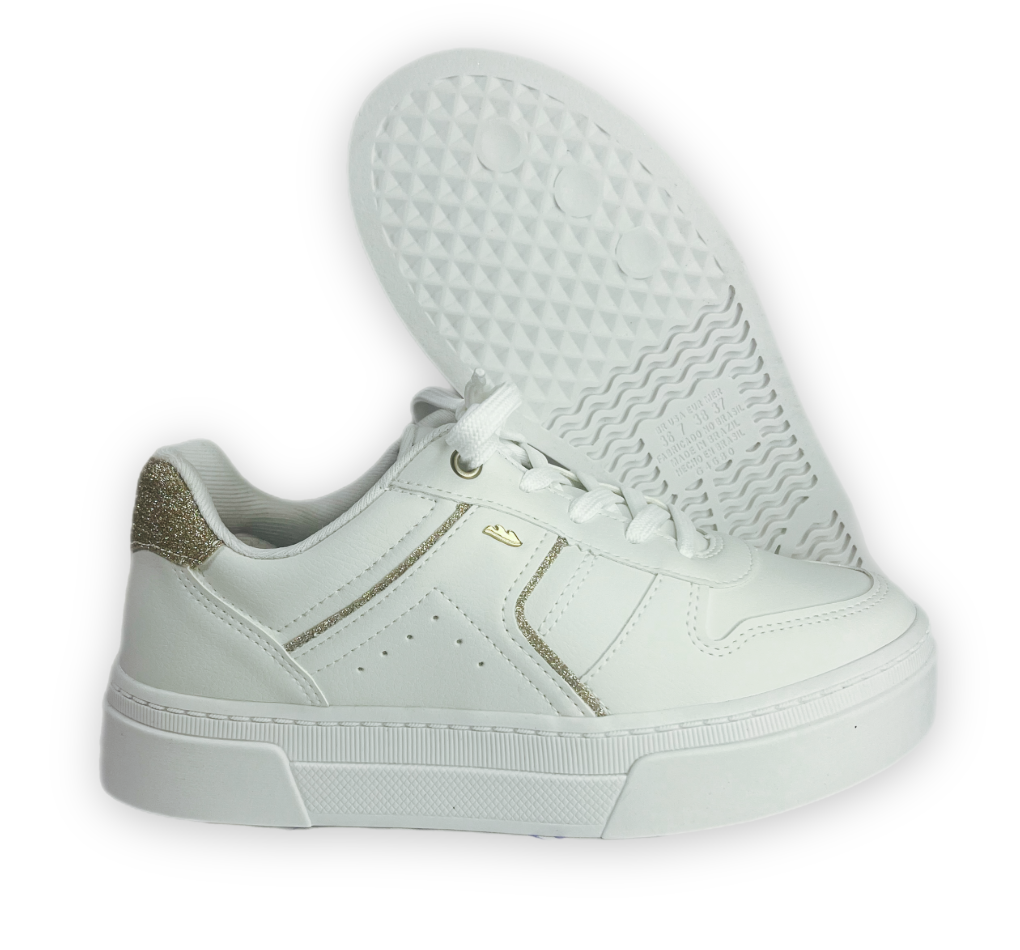 Tênis Dakota Casual Hades Napa Feminino Branco - loja online