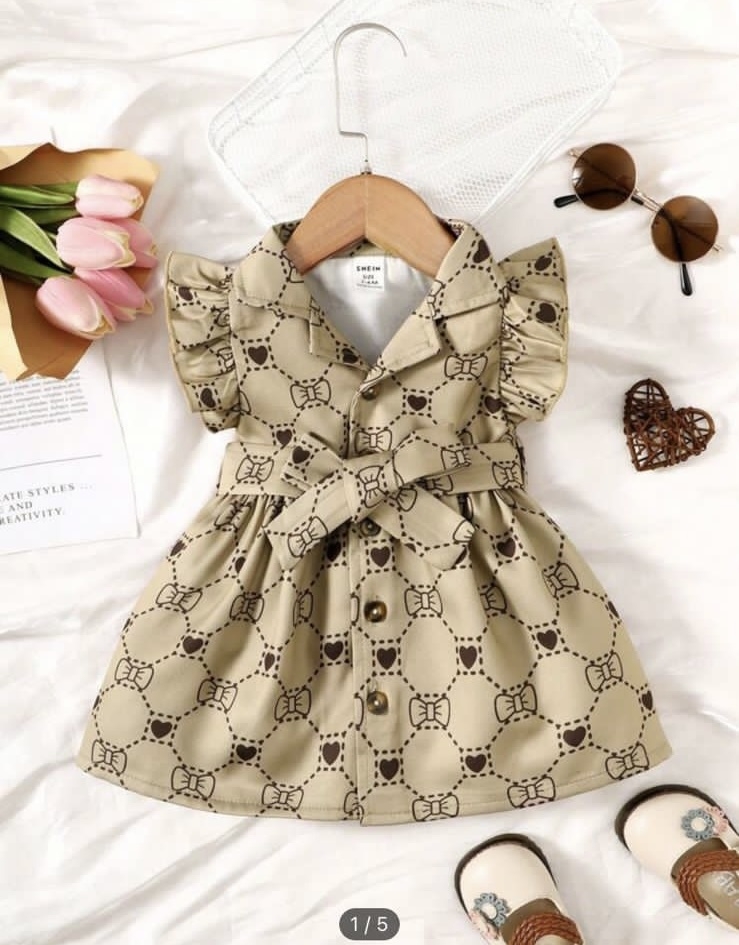 Vestido bebê menina - Comprar em Vestindo o Bebê