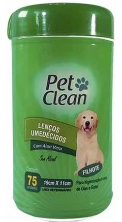 Kit 3 Lenço Umedecido Pet Clean Para Cães E Gatos - comprar online