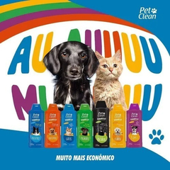 Kit Shampoo + Condicionador Para Cachorro E Gato Pet Clean na internet