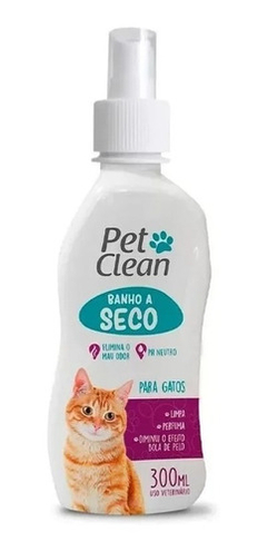 Banho Higienizador A Seco Liquido Para Gato Pet Excelente!