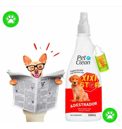 Kit Educador Sanitário Pet Clean Xixi Stop + Xixi Aqui