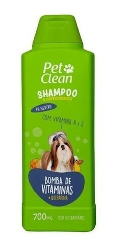 Kit Shampoo + Condicionador Para Cachorro E Gato Pet Clean - comprar online