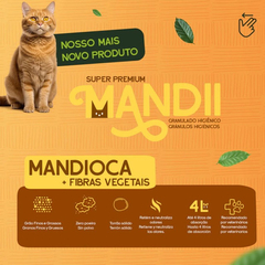 Areia Granulada Higiênico De Mandioca E Fibras Vegetais - Pet's Newspaper