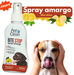 Spray Bite Stop Pet Clean Amargante 120ml - comprar online